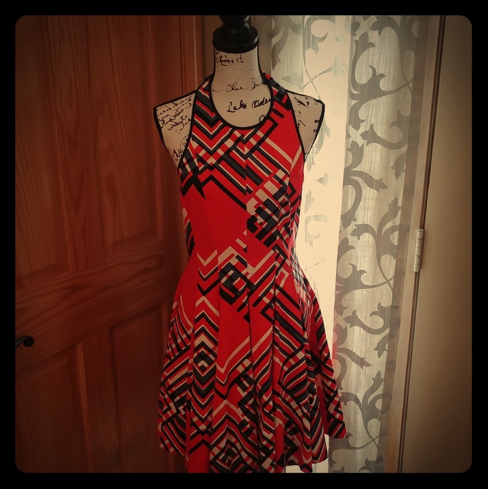 Jessica Simpson halter dress